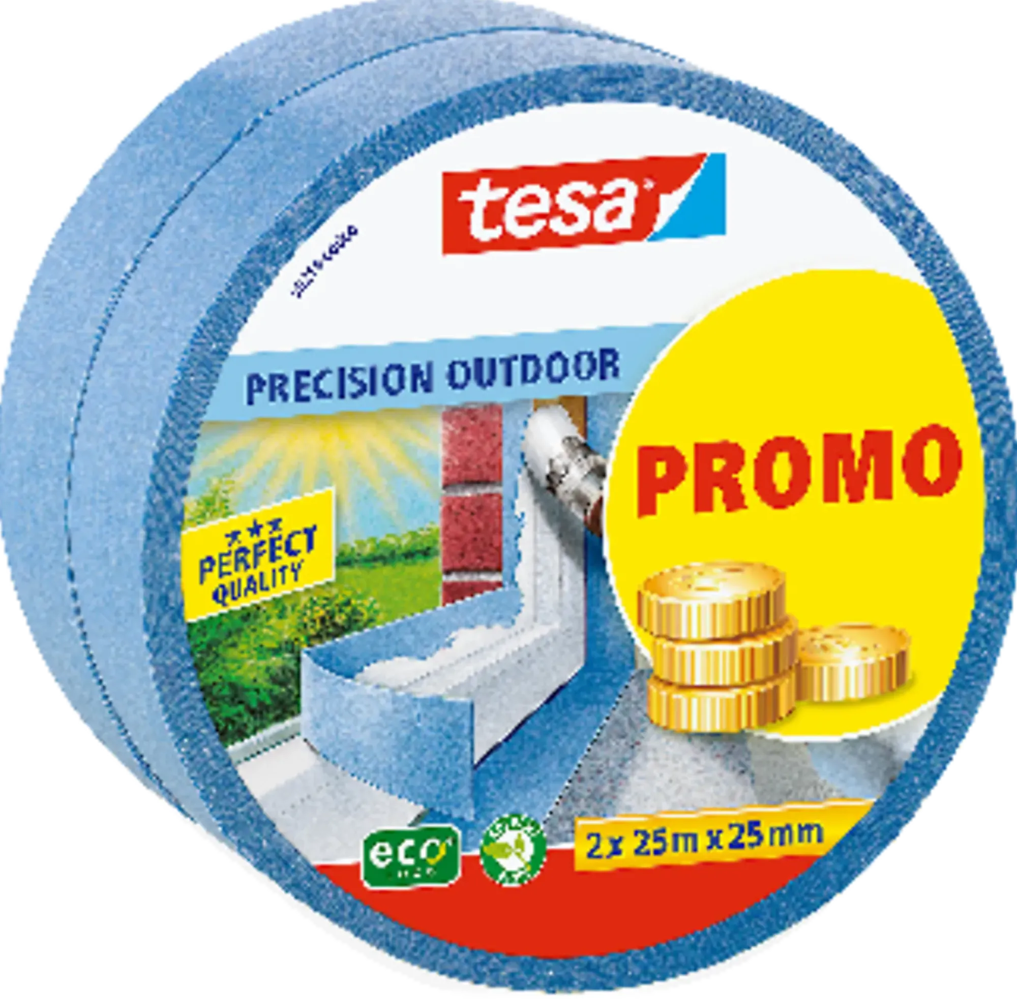 Malertape PRO Outdoor 25mx25mm 2stk-Tesa Clearance