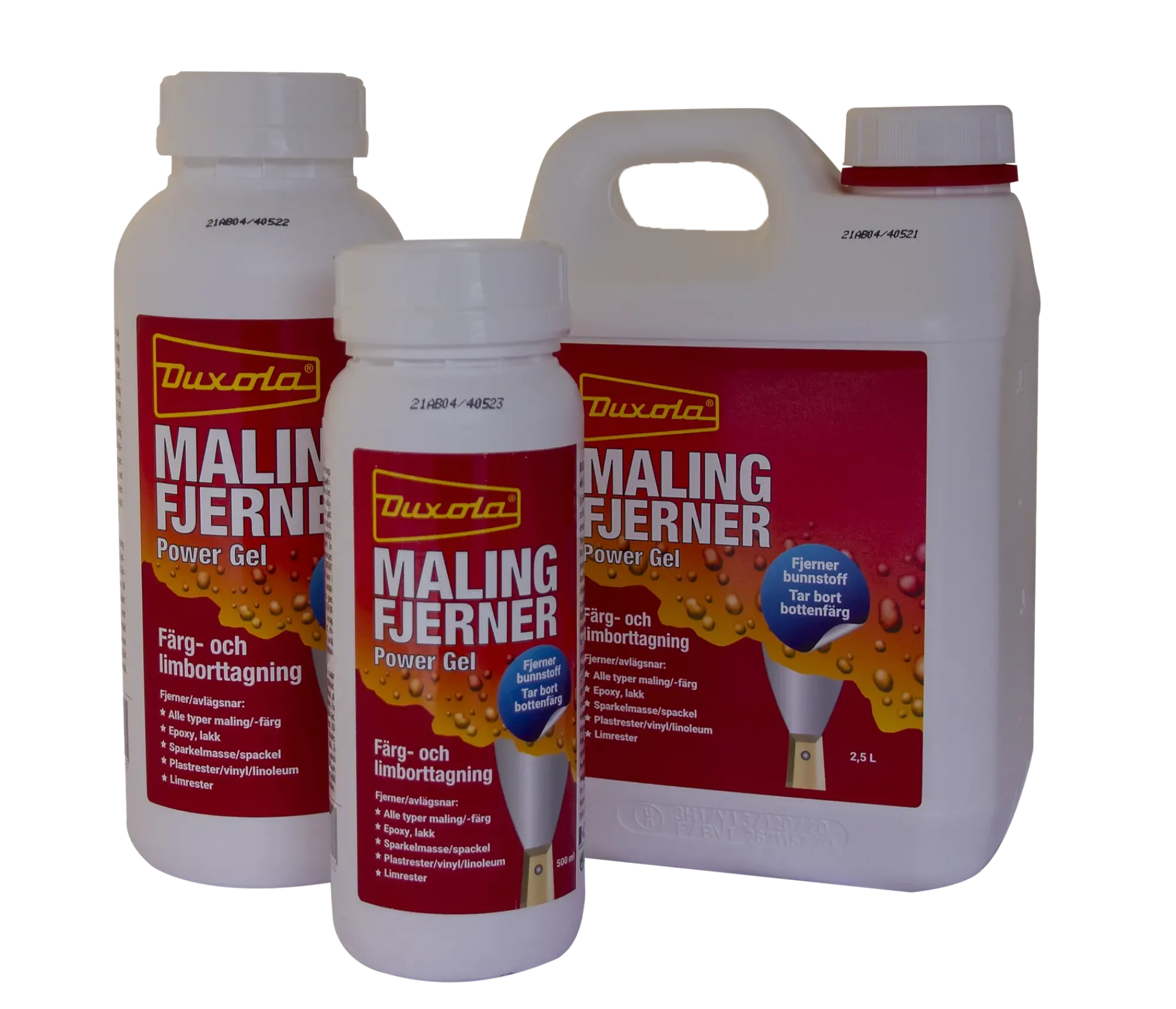 Malingsfjerner Power Gel 2,5l-Duxola Best