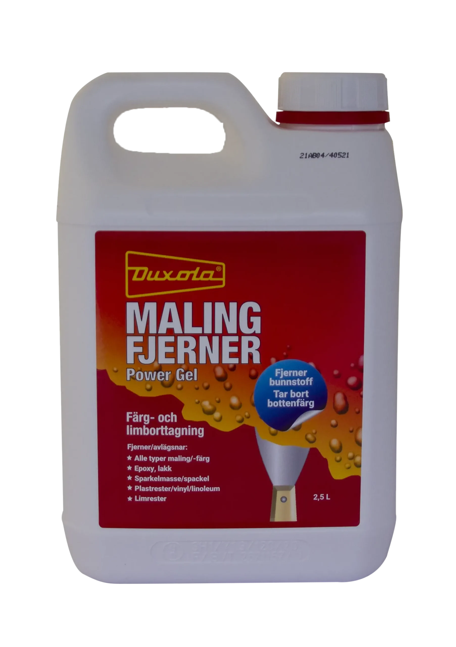 Malingsfjerner Power Gel 2,5l-Duxola Best