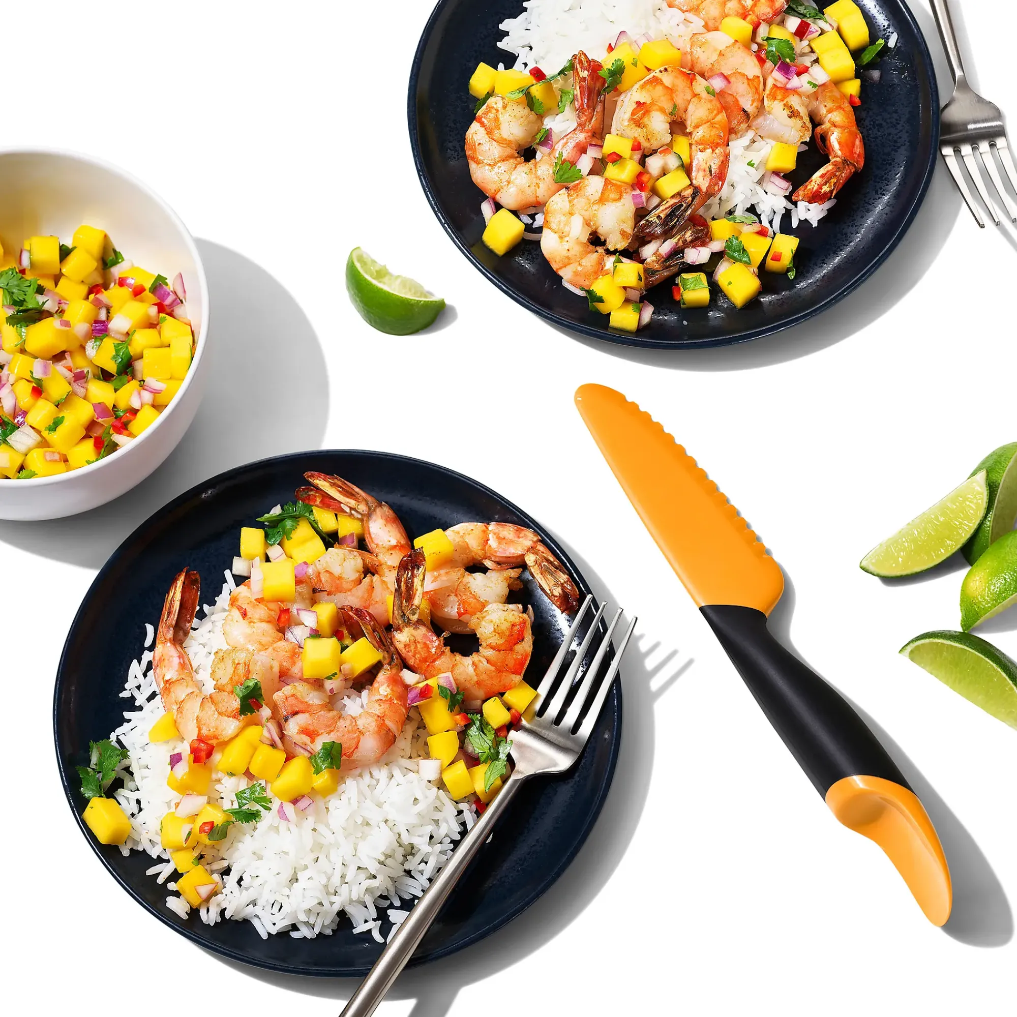 Mangokniv med skje-Oxo Discount