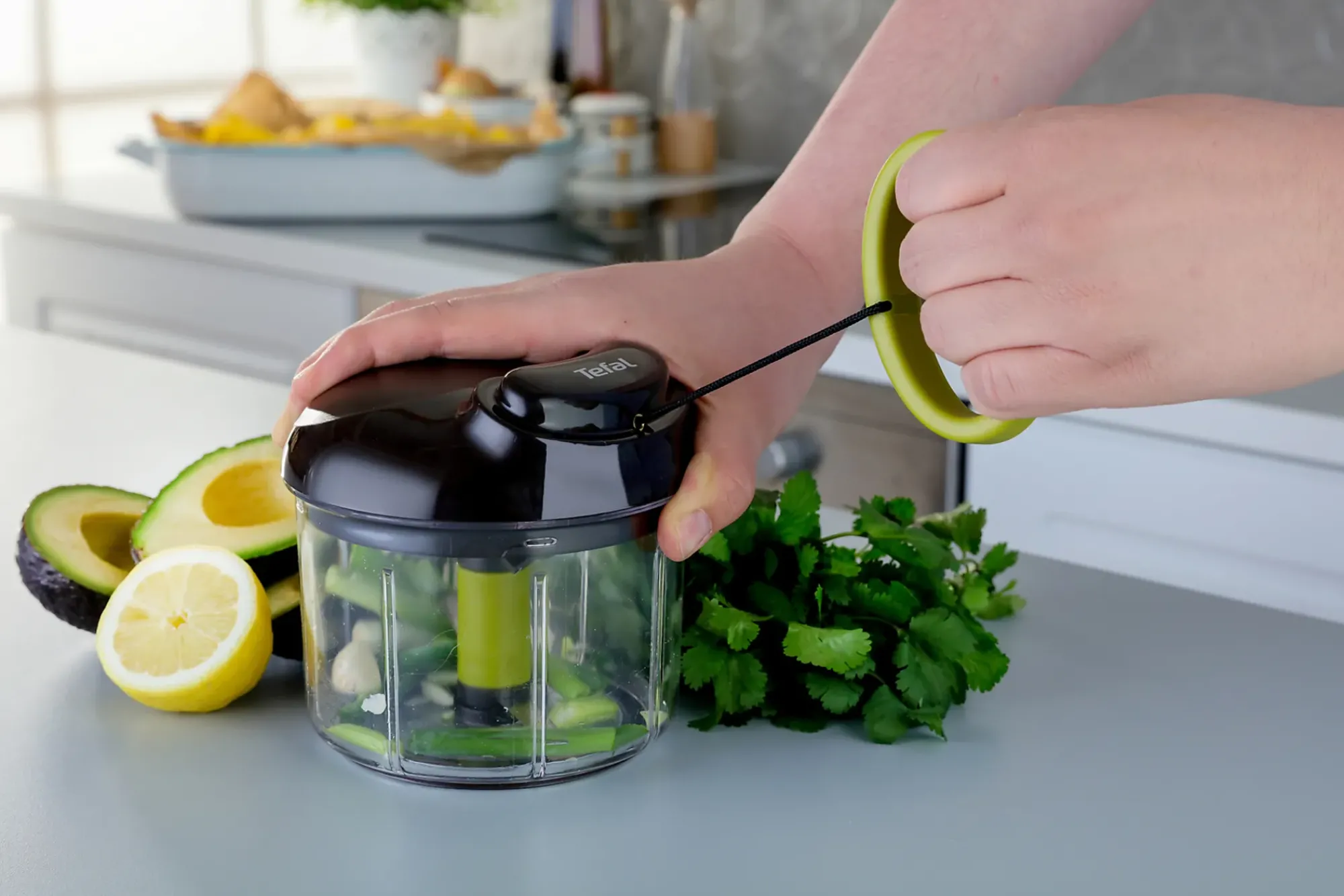 Manuell Hakker 900ml-Tefal Discount