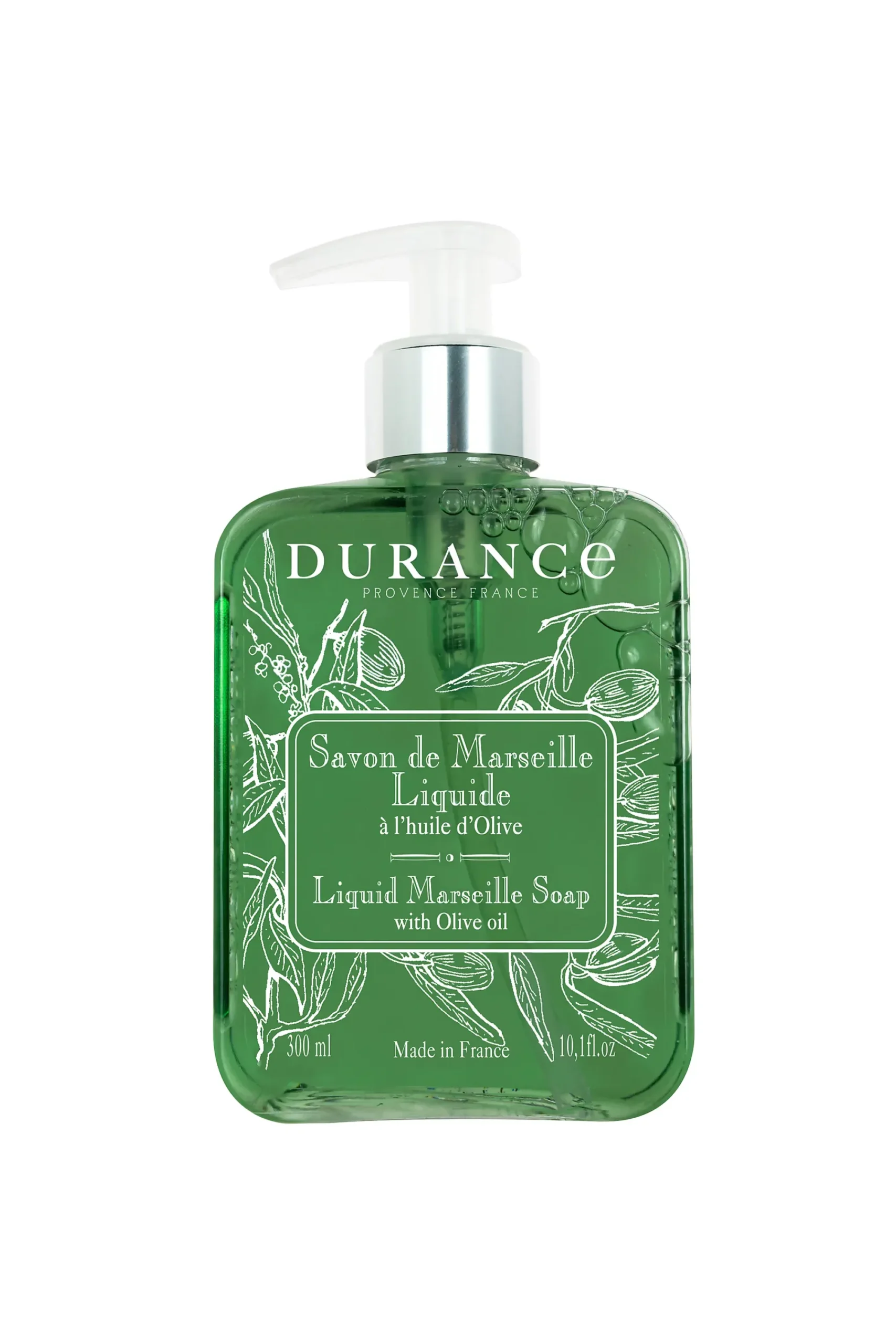 MARSEILLE SÅPE OLIVEN. 300ML. GRØNN. MED ETERISKE OLJER FOR-Durance Sale