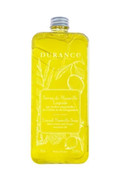 MARSEILLE SÅPE SITRON INGEFÆR. 750ML. GUL. MED ETERISKE OLJE-Durance Discount