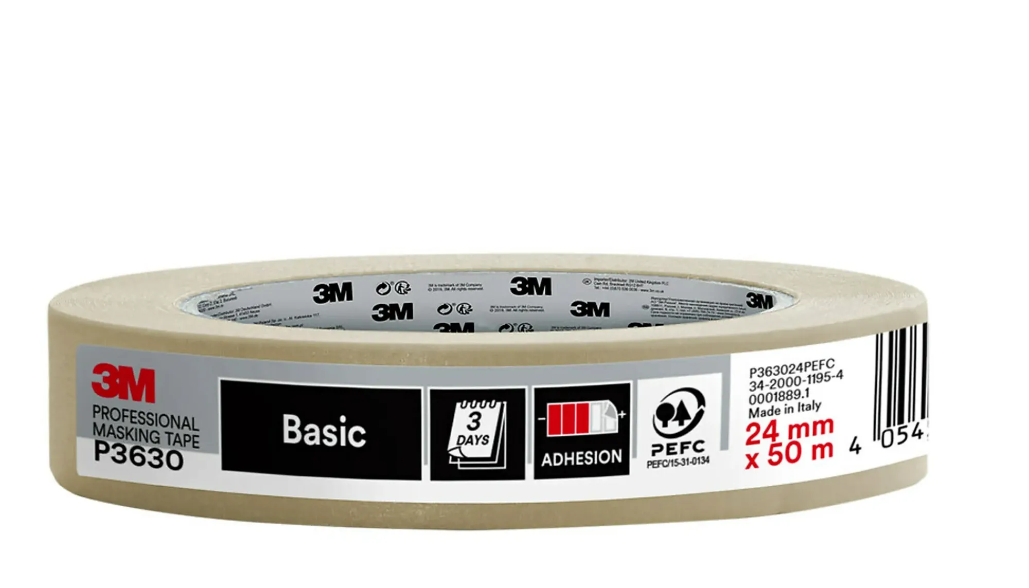 Maskeringstape 3-dagers Professional 24mmx50m-Scotch New
