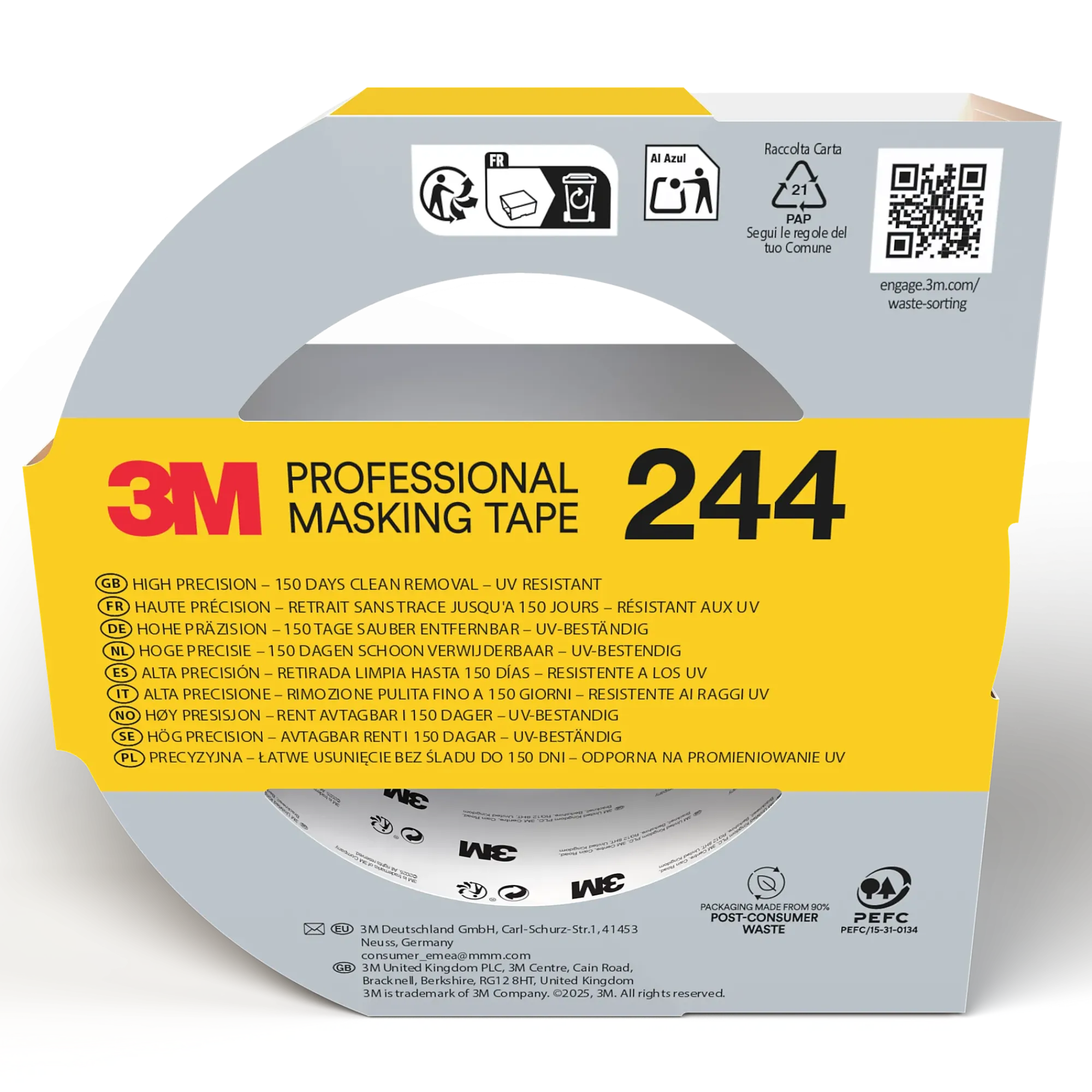 Maskeringstape 244 36mmx50m-3m Best