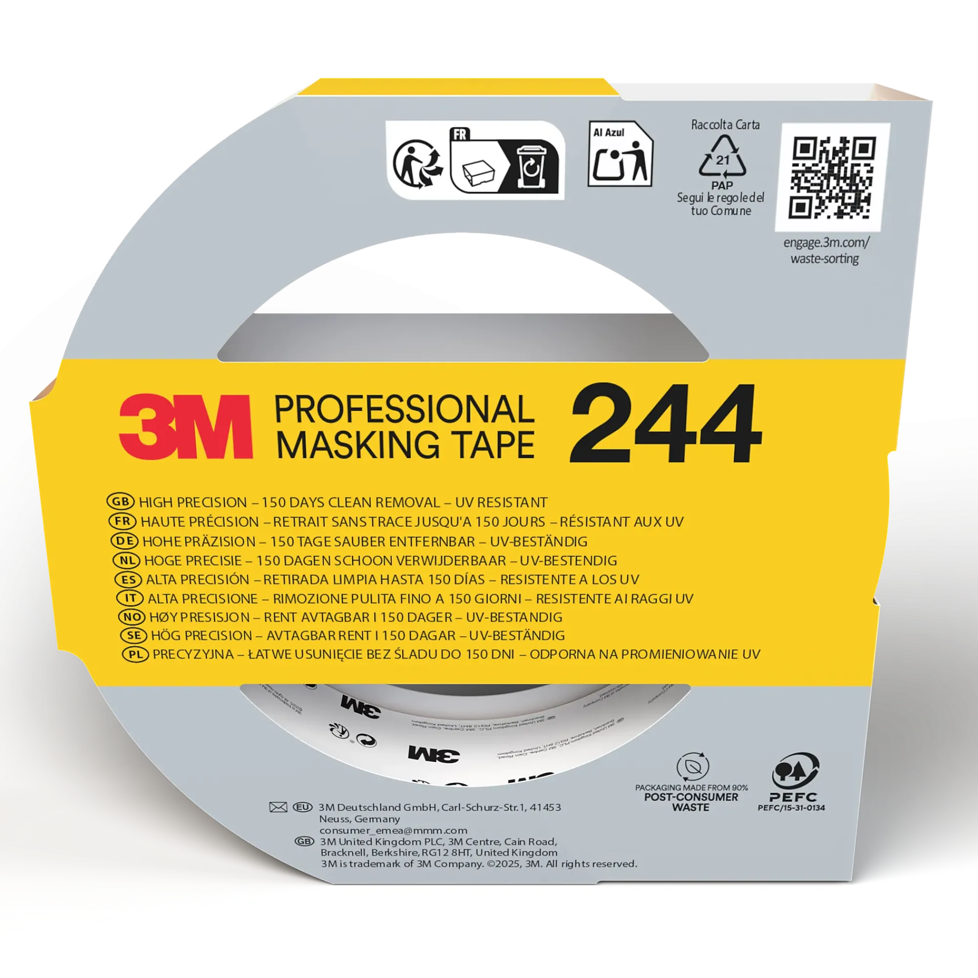 Maskeringstape 244 24mmx50m-3m Sale