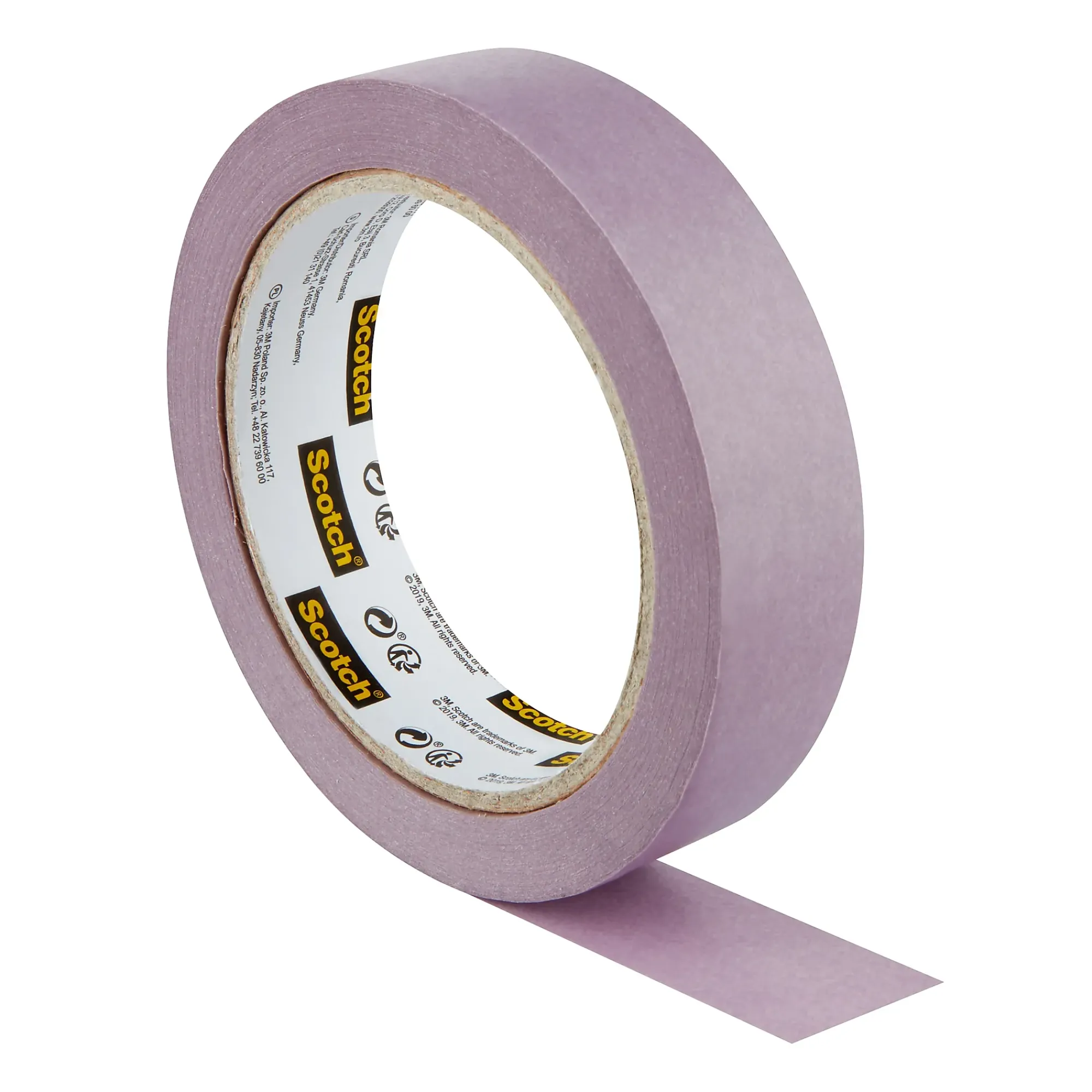 Maskeringstape 2080 24mmx41m for ømfintlige overflater-Scotch Online