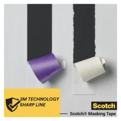 Maskeringstape 2080 24mmx41m for ømfintlige overflater-Scotch Online