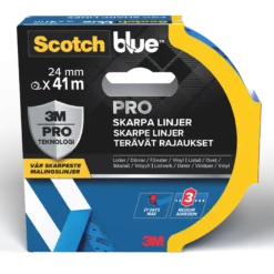 Maskeringstape 2093 24mmx41m for skarpe malekanter-Scotch Discount