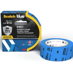 Maskeringstape 2093 36mmx41m for skarpe malekanter-Scotch Outlet