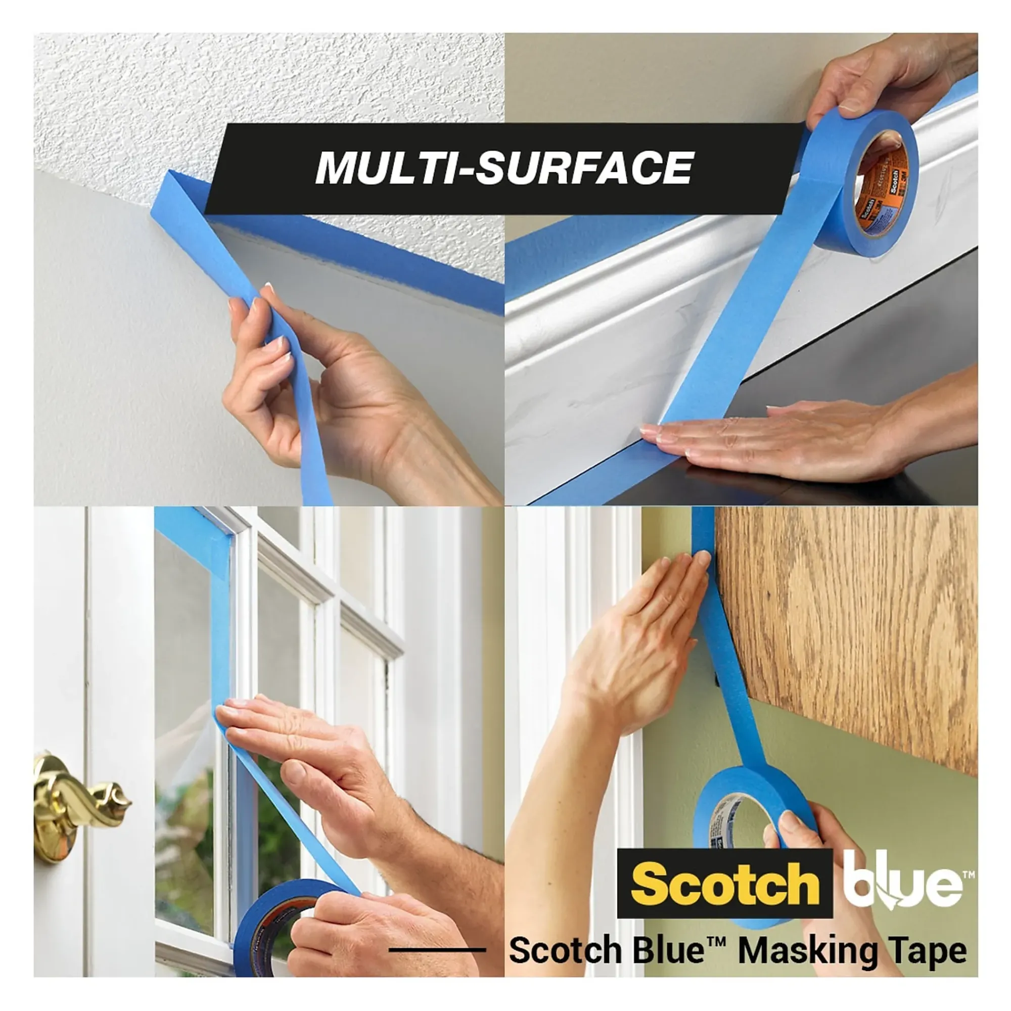 Maskeringstape 2090 36mmx41m for ute-innendørs bruk-Scotch Best