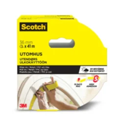 Maskeringstape 2097 36mmx41m for utendørs bruk-Scotch Online
