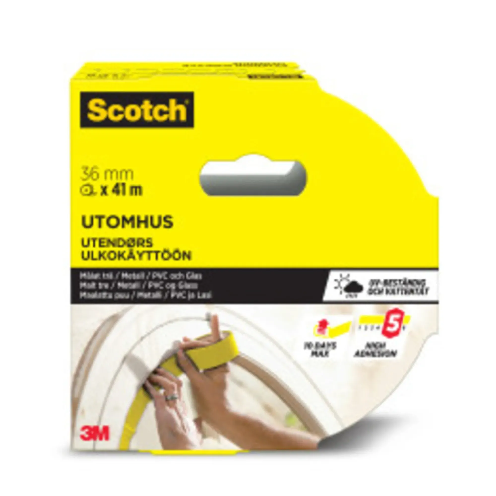 Maskeringstape 2097 36mmx41m for utendørs bruk-Scotch Online