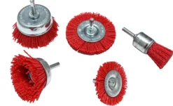 Maskinbørstesett nylon 5pk-Ironside Clearance
