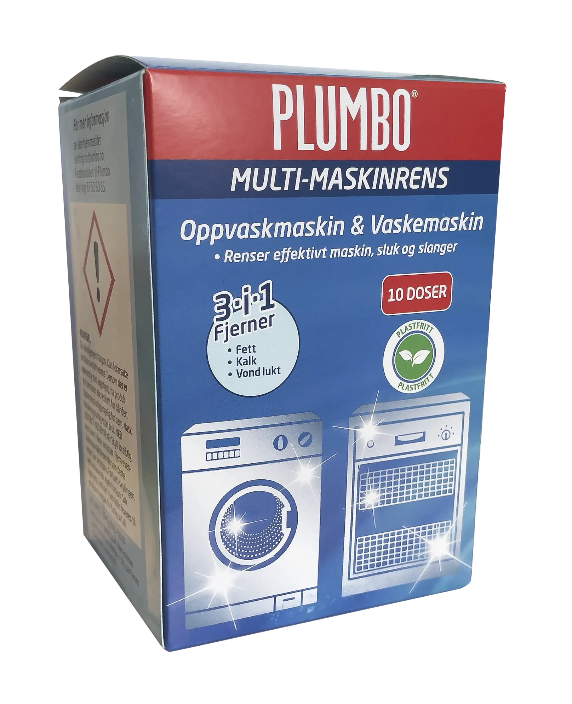 Maskinrens multi 10stk-Plumbo Outlet