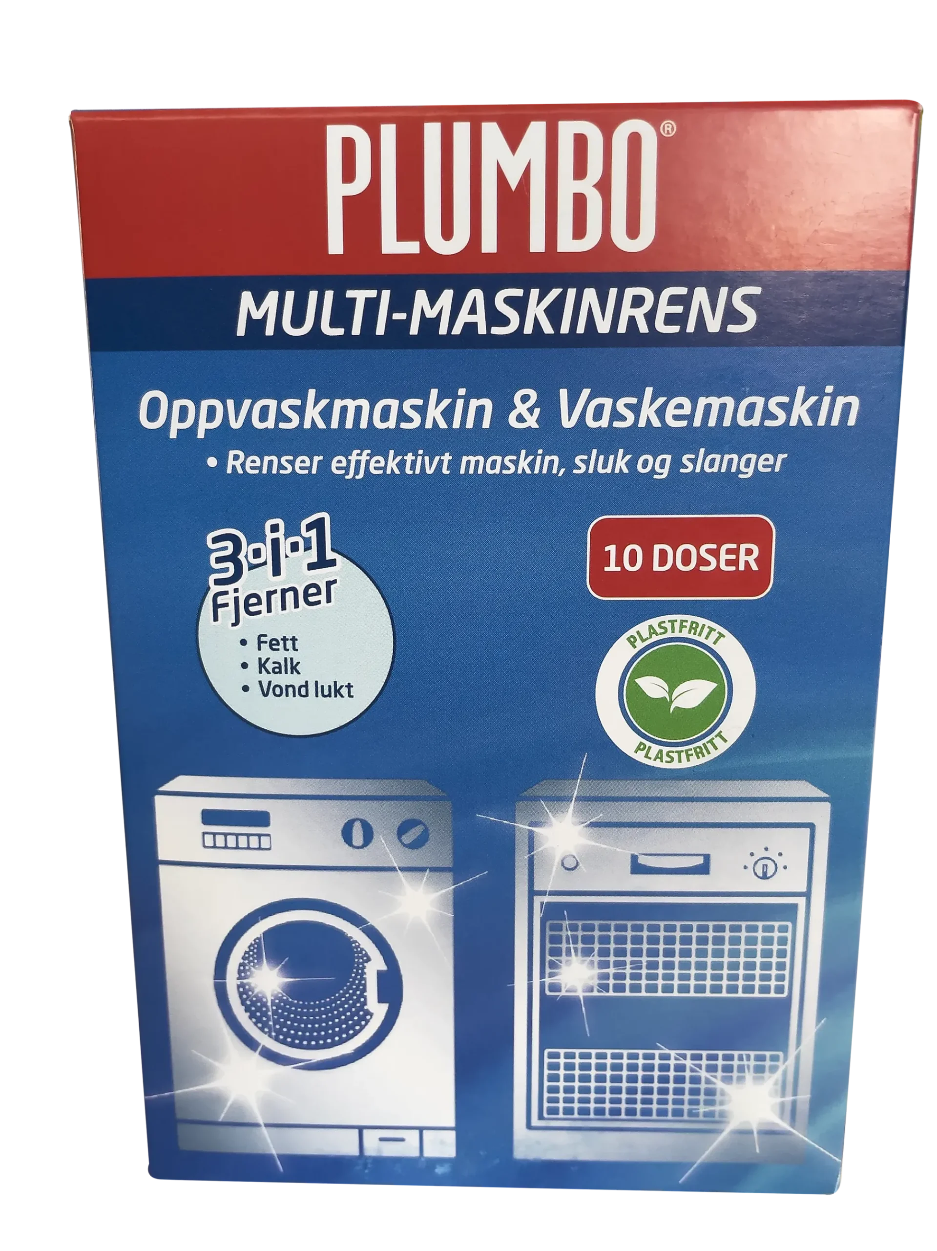 Maskinrens multi 10stk-Plumbo Outlet