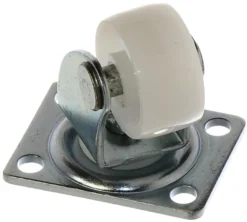 MØBELHJUL MED DREIEPLATE Ø40MM-Pn Beslag
