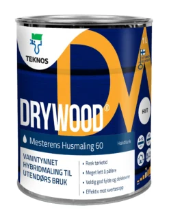 Mesterens husmaling 60-65 glans oker base 0,68l-Drywood
