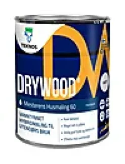 Mesterens husmaling 60-65 glans oksydrød base 0,68l-Drywood Outlet