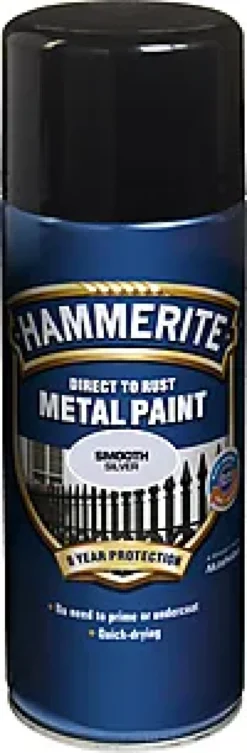 METALLMALING GLATT SØLV 4000ML-Hammerite Best