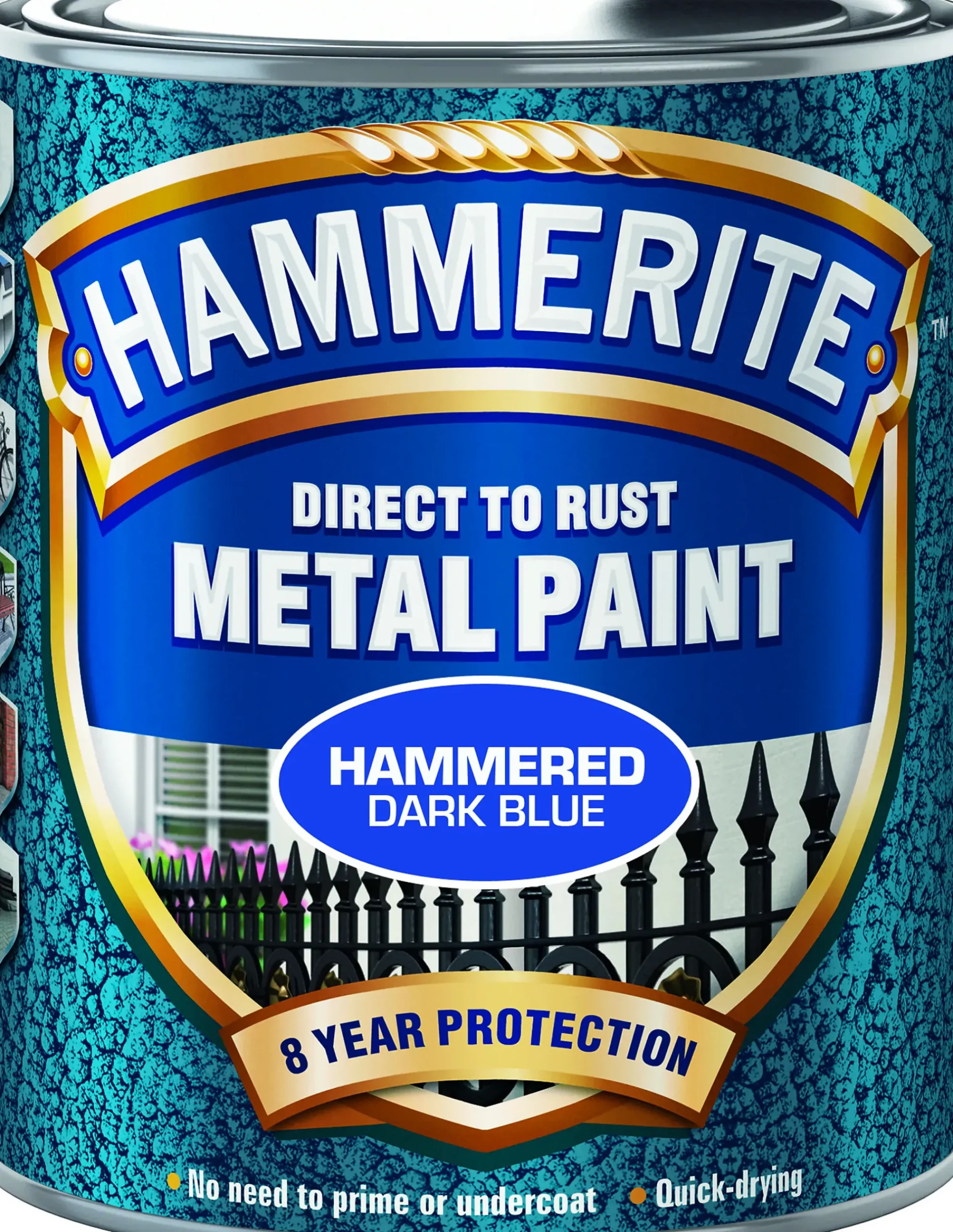METALLMALING MØRKBLÅ 750ML-Hammerite Outlet
