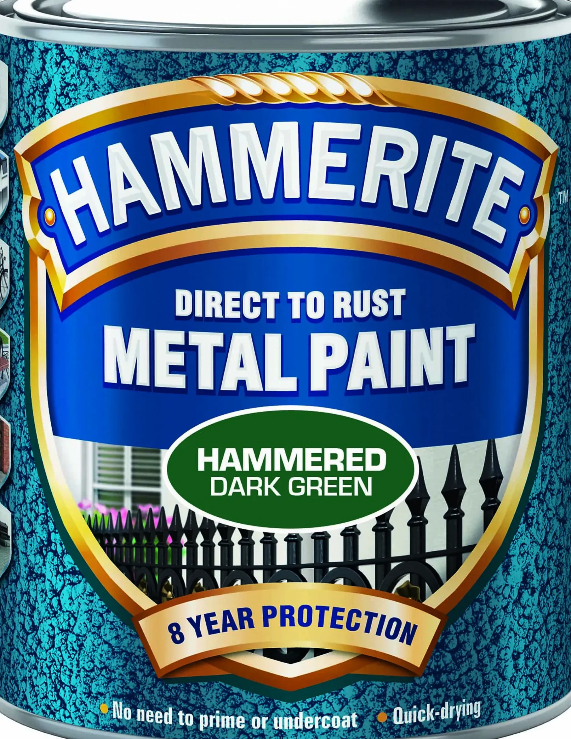 METALLMALING MØRKGRØNN 750ML-Hammerite Discount