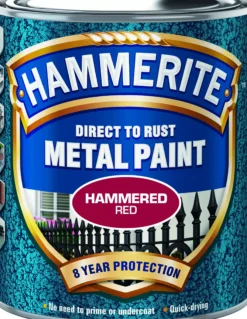 METALLMALING RØD 250ML-Hammerite Sale