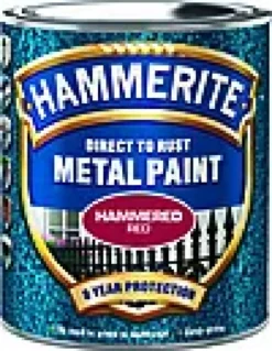 METALLMALING RØD 250ML-Hammerite Sale