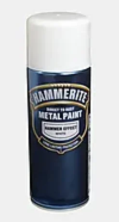 METALLMALING SPRAY GRÅHVIT 0,4L-Hammerite Hot
