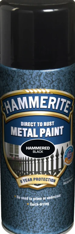 Metallmaling spray svart 0,4l-Hammerite Best