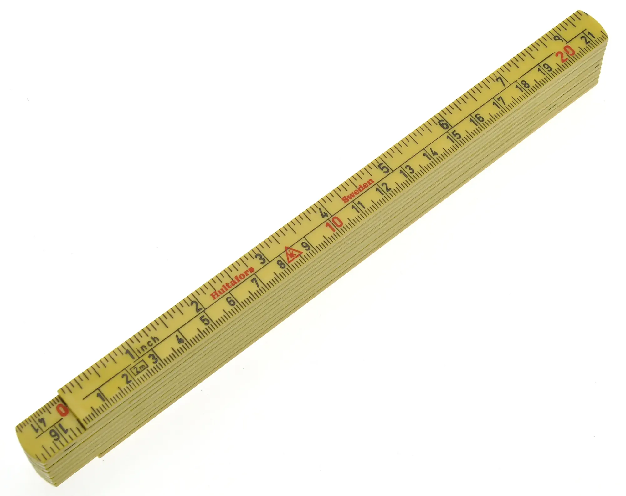 Meterstokk 61-1-6 mm/ glassfiber 2m-Hultafors Online