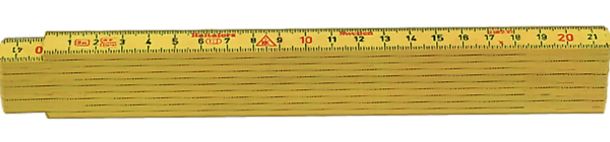 Meterstokk 61-1-6 mm/ glassfiber 2m-Hultafors Online