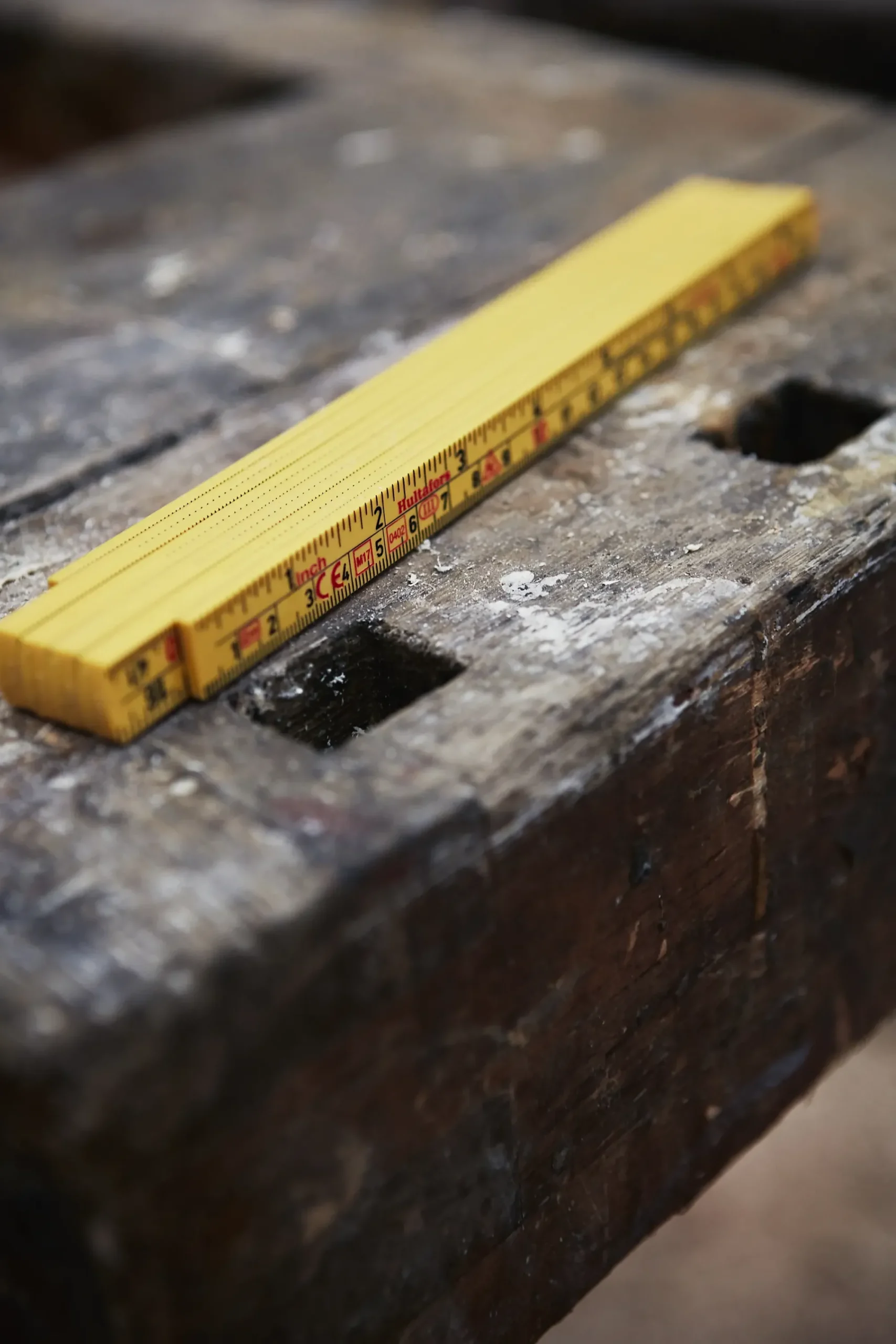 Meterstokk 61-1-6 mm/ glassfiber 2m-Hultafors Online