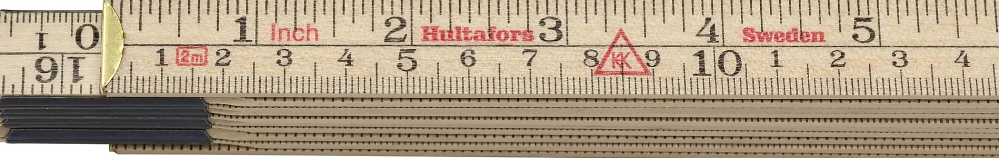 Meterstokk 61-1-6 mm/ tre 2m-Hultafors Sale