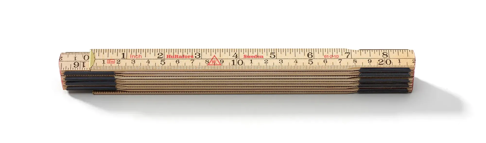 Meterstokk 61-1-6 mm/ tre 2m-Hultafors Sale