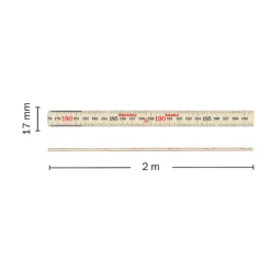 Meterstokk 61-1-6 mm/ tre 2m-Hultafors Sale
