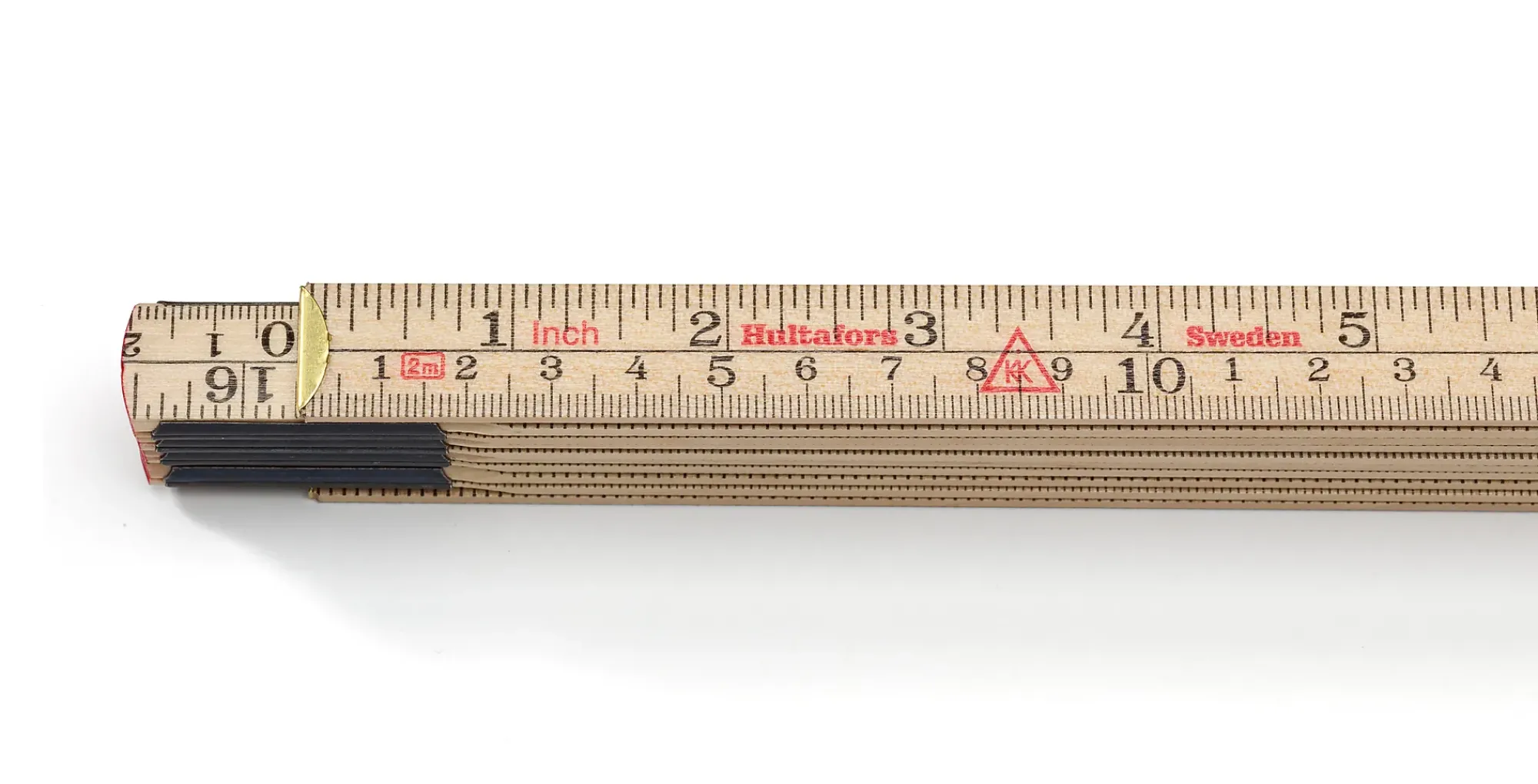 Meterstokk 61-1-6 mm/ tre 2m-Hultafors Sale