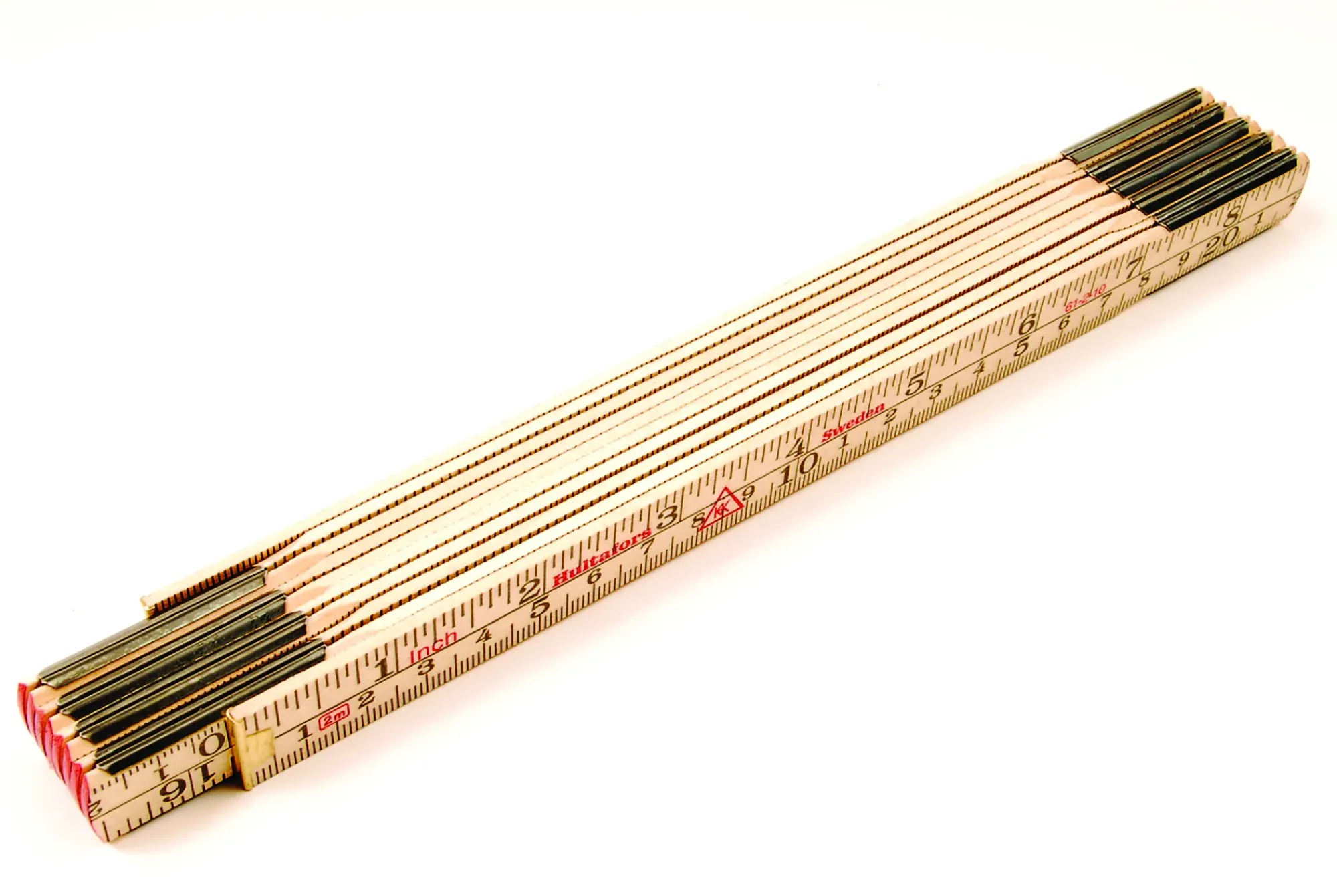Meterstokk 61-1-6 mm/ tre 2m-Hultafors Sale