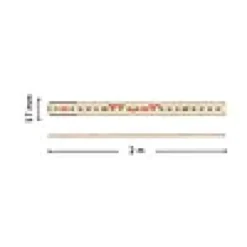 Meterstokk 61-1-6 mm/ tre 2m-Hultafors Sale