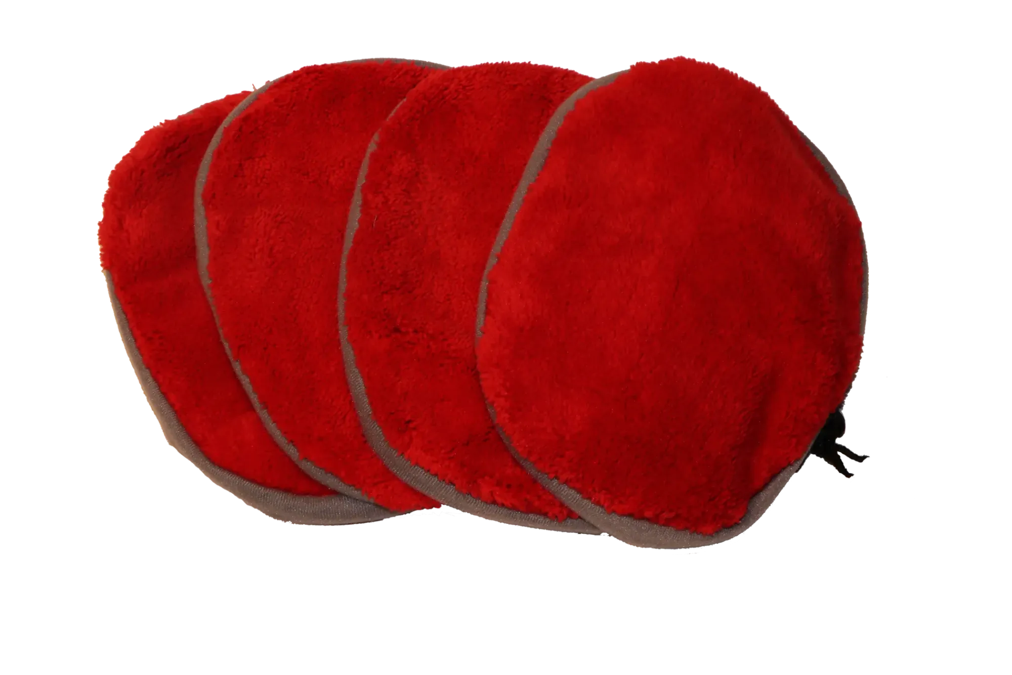 MICROFIBERPADS SKÅNSOM FOR MICROFIBERBØRSTE BILPLEIE 4STK-Ava Hot