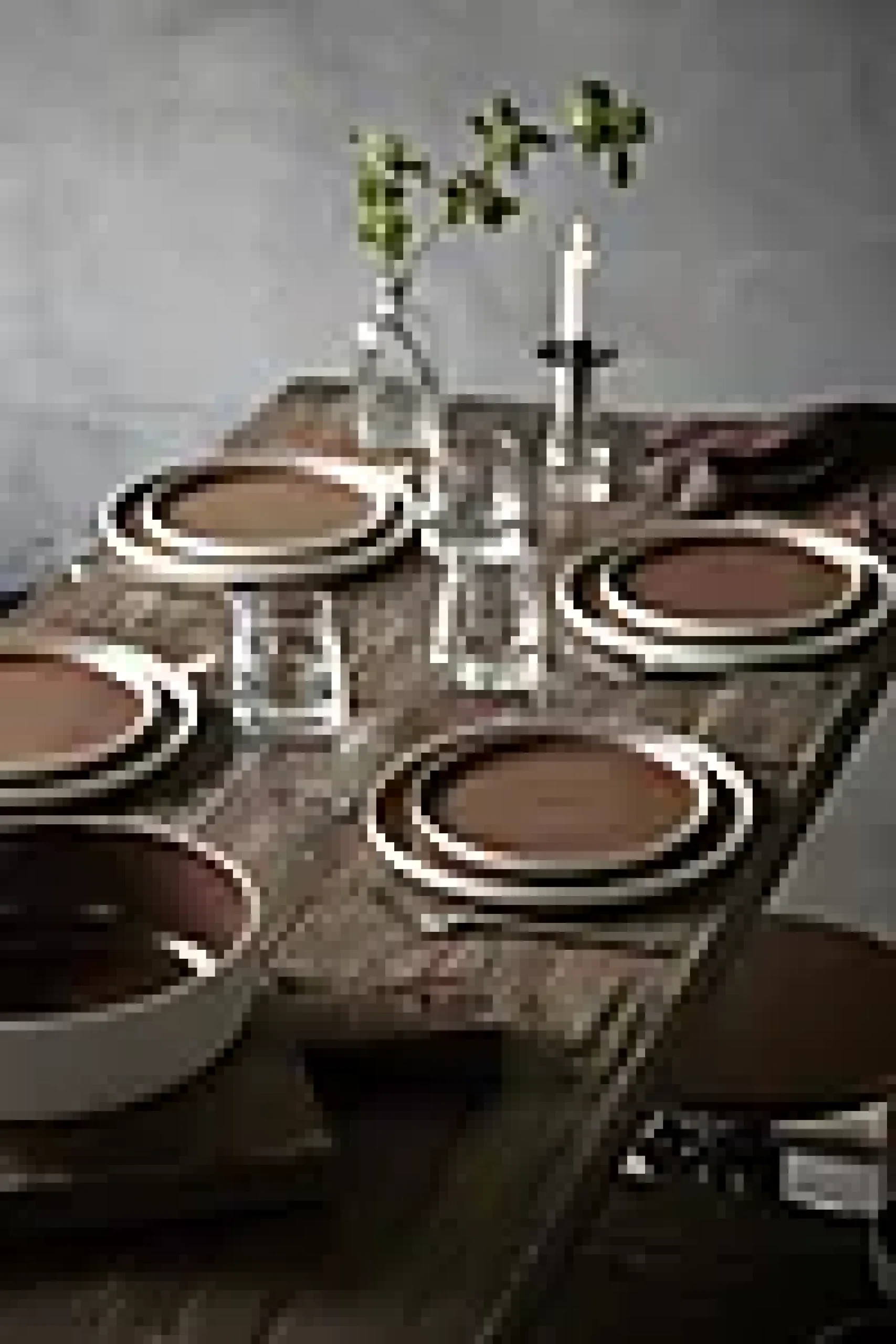 Middagstallerken North 27cm Matte Hvit/Matt Bark-Studio round Online
