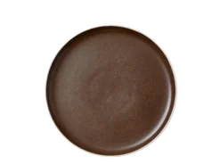 Middagstallerken North 27cm Matte Hvit/Matt Bark-Studio round Online