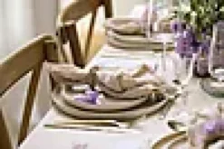 Middagstallerken North 27cm Matte Hvit/Matt Sand-Studio round Clearance