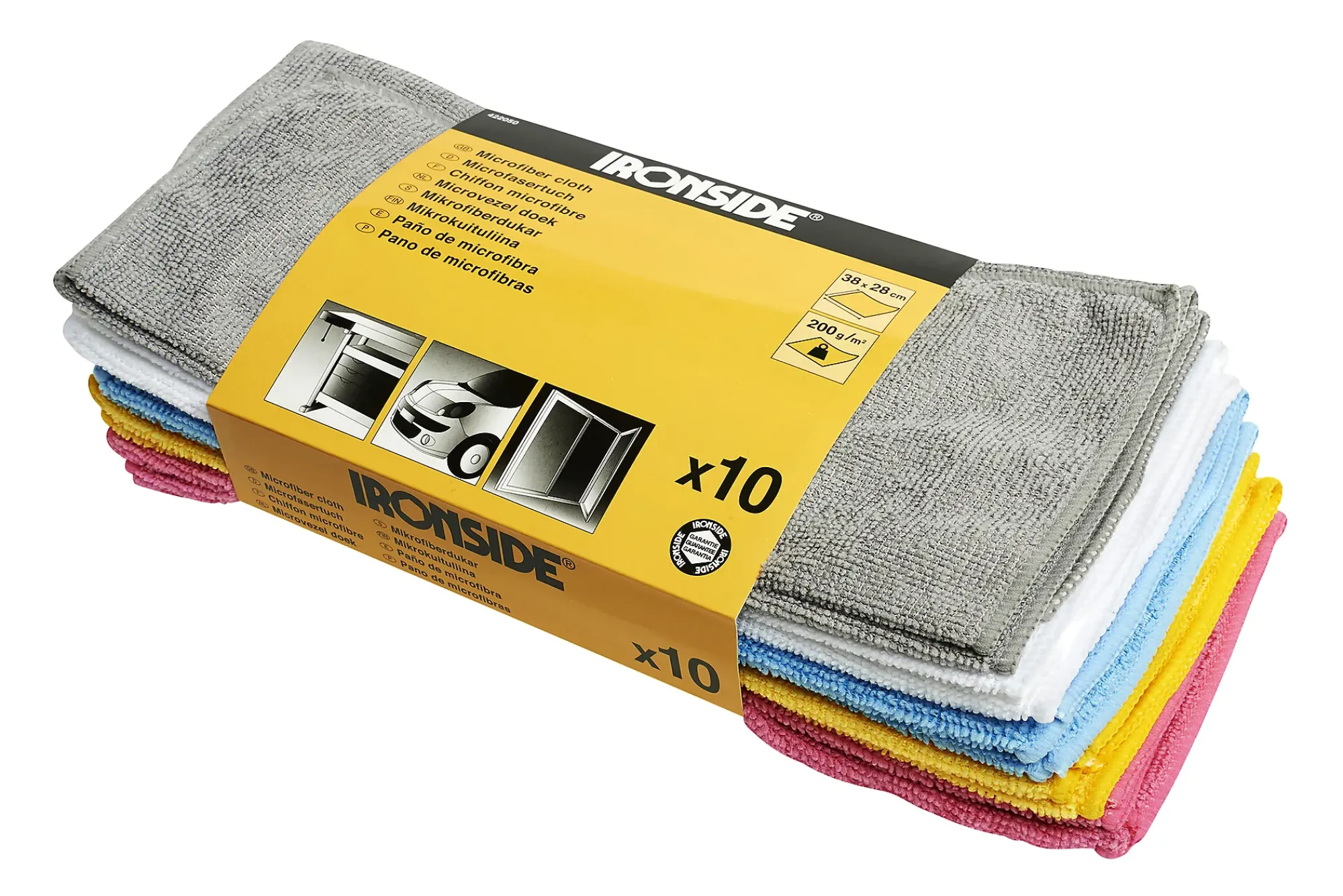 Mikrofiberklut 10stk-Ironside Best