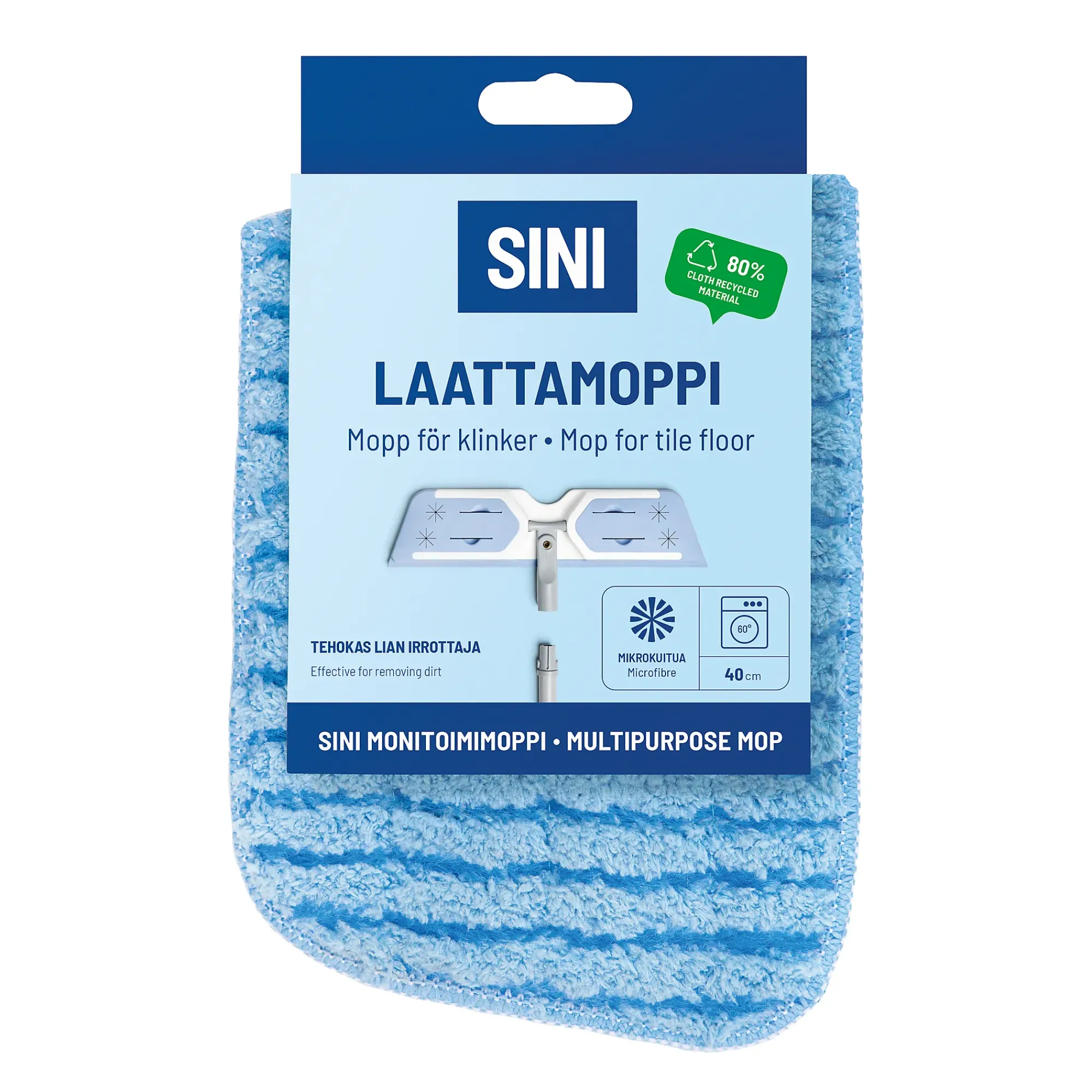 Mikrofibermopp 40cm-Sini New