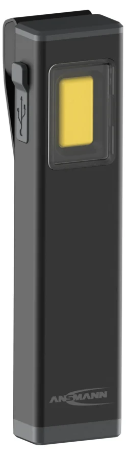 Minilykt oppladbar 500lm med magnet-Ansmann