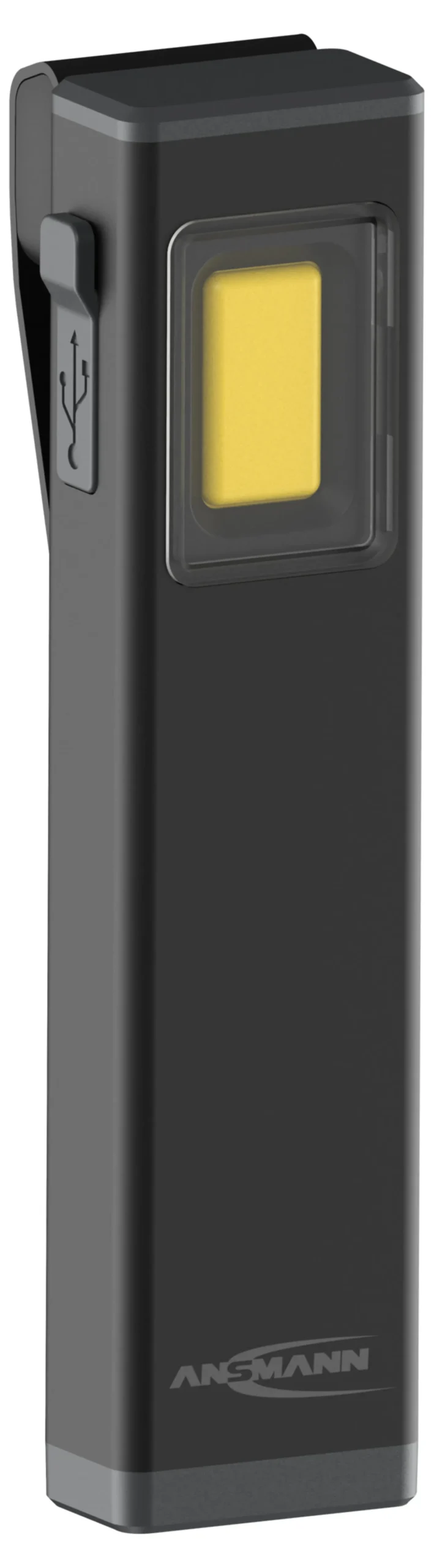 Minilykt oppladbar 500lm med magnet-Ansmann