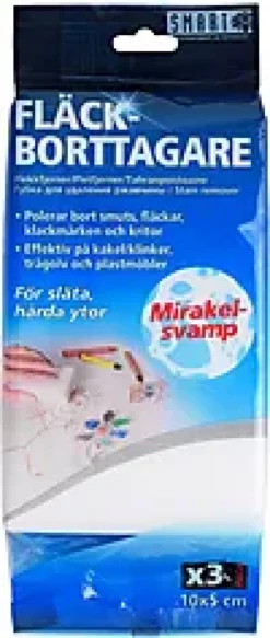 Mirakelsvamp 3stk-Smartmicrofiber