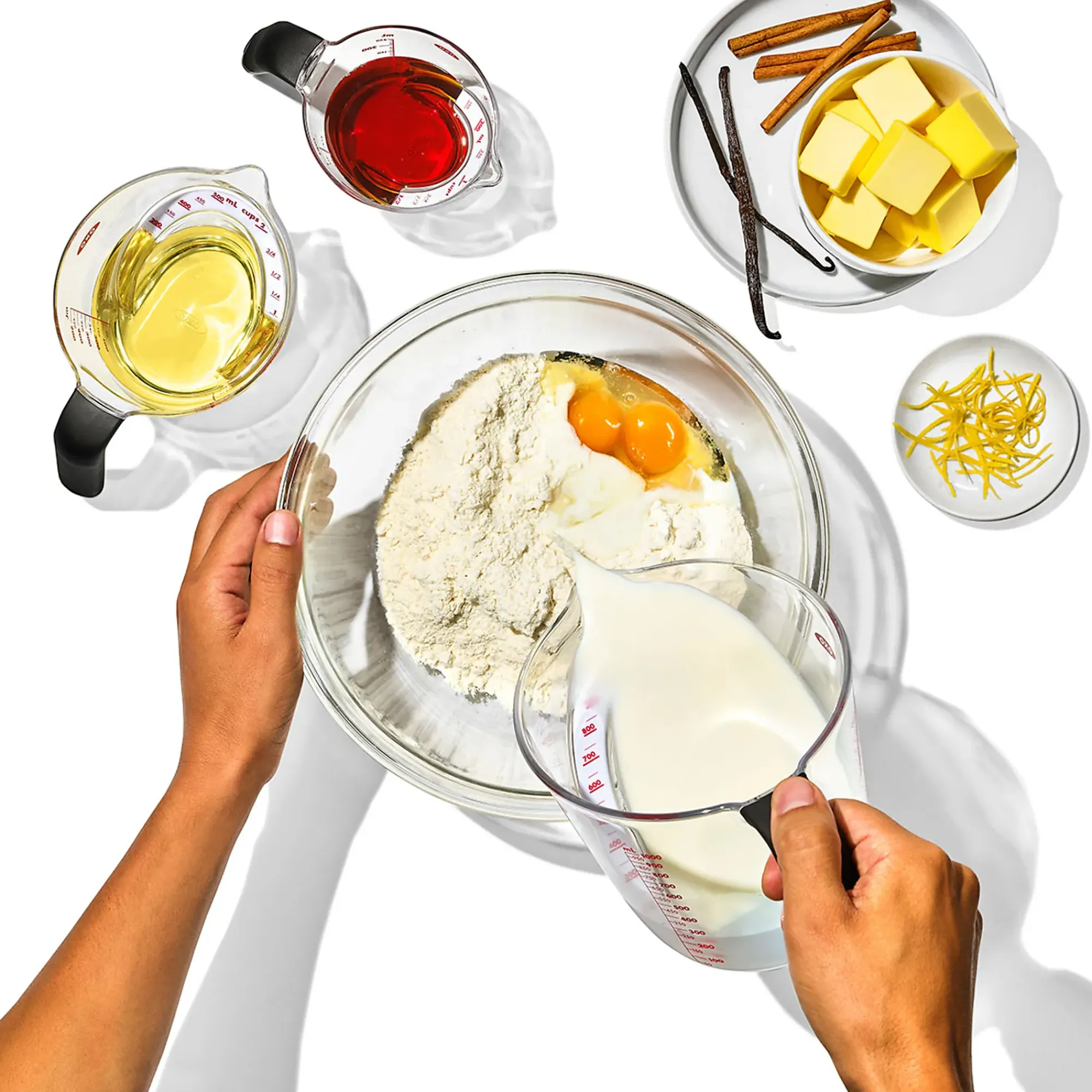 Målebeger vinklet 1l-Oxo Outlet