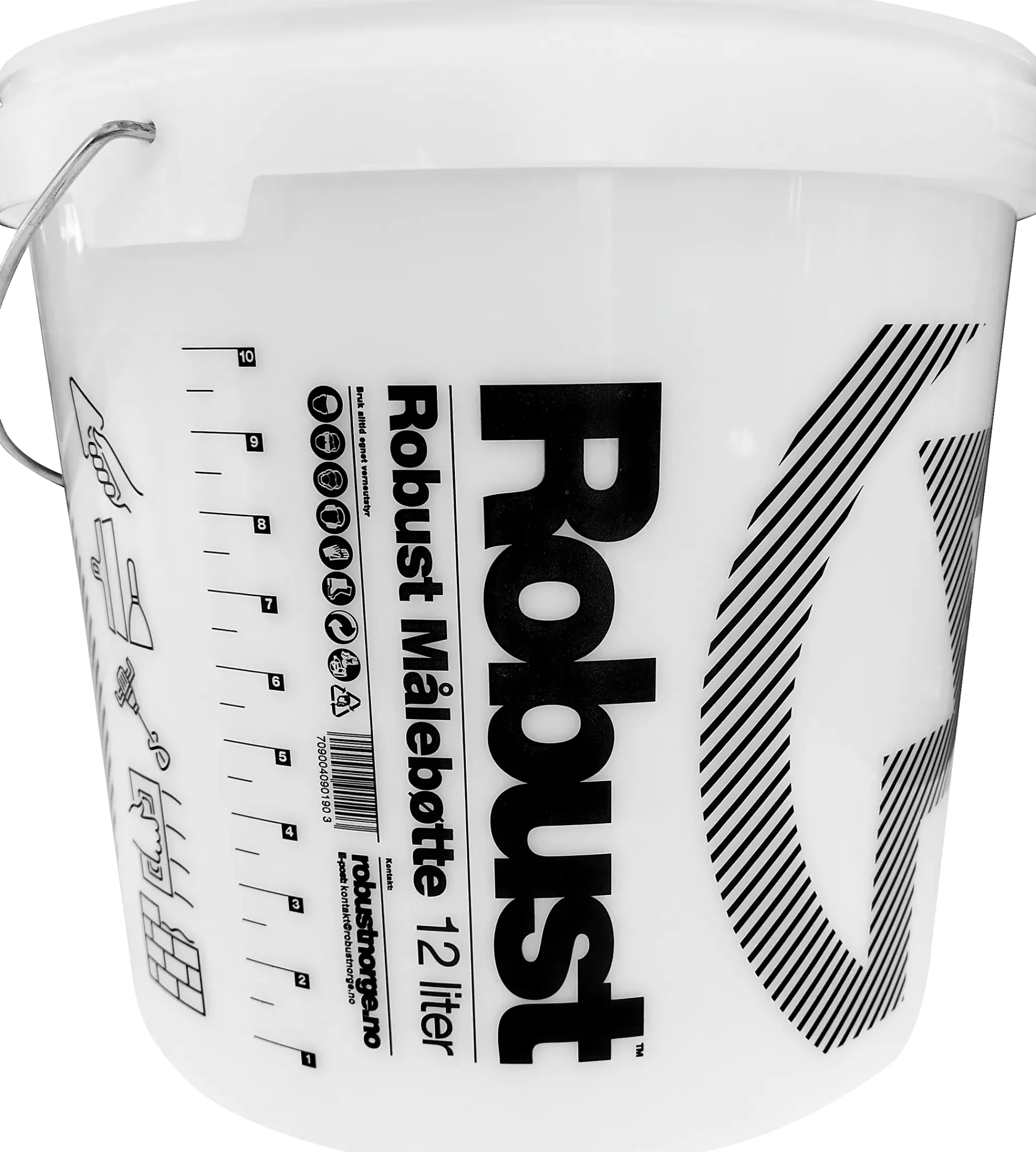 Målebøtte 12l-Robust Hot
